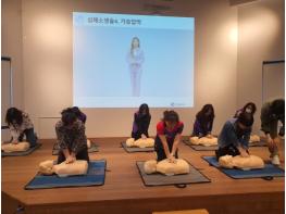 시흥시자원봉사센터, 자원봉사 리더 양성하는 심폐소생술 교육 진행 기사 이미지