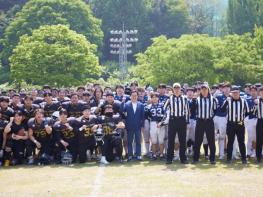 경기도 김동연, “개척·희생정신 팀워크 뛰어난 미식축구, 성장·확대지원” 기사 이미지