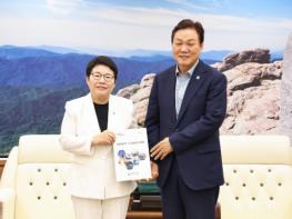 경남도, 집중호우 피해복구 지원 및 도정현안 지원 건의 기사 이미지
