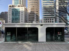 강남구, 테헤란로에 '분리형 흡연 부스' 설치 기사 이미지